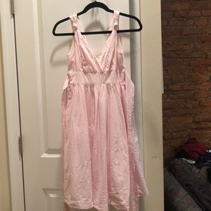Pink Seersucker Vineyard Vines Dress Size 0